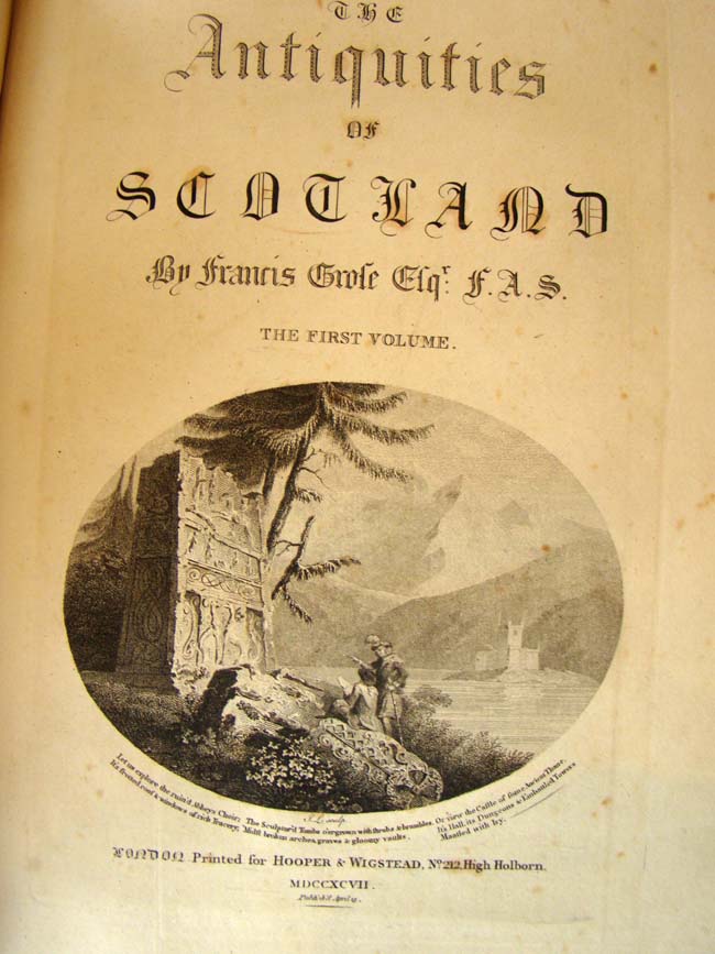 Nine First Edition volumes on British History & Antiquities by Sir Francis Grose published between 1773-1801 — image 7